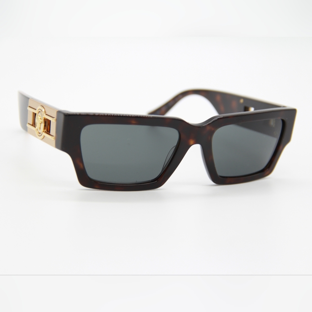 NEW VERSACE VE4459 108/87 UNISEX SUNGLASSES VERSACE MOD 4459 BROWN - Picture 4 of 11